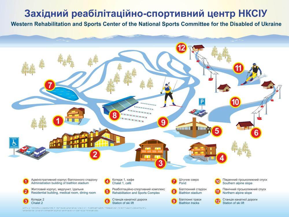 Комплекс лижних трас та лижний стадіон